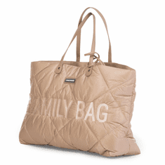 Childhome Potovalna torba Family Bag Napihnjena bež