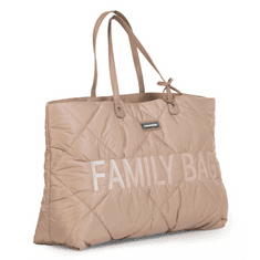 Childhome Potovalna torba Family Bag Napihnjena bež