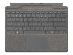 Microsoft Surface Pro Type Cover tipkovnica, SLO Gravura, platina (8XA-00088)