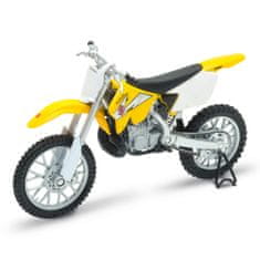 Welly Motocikel Suzuki RM250 1:18 rumena