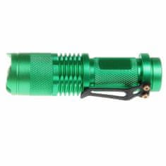 Northix LED svetilka CREE Ultrafire - zelena 