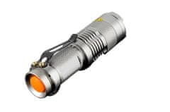 Northix LED svetilka CREE Ultrafire - siva 