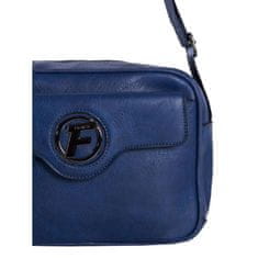 F & B Ženska torbica iz ekološkega usnja YVONNE temno modra OW-TR-F-565_391103 Univerzalni