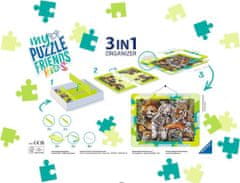 Ravensburger My Puzzle Friends Kids 3v1 Puzzle Set Green