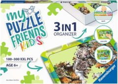 Ravensburger My Puzzle Friends Kids 3v1 Puzzle Set Green