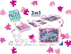 Ravensburger My Puzzle Friends Kids 3v1 Puzzle Set roza