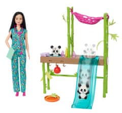 Mattel Igralni komplet Mattel Barbie punčka, biologinja (HKT77)