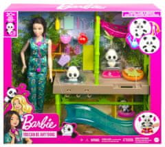 Mattel Igralni komplet Mattel Barbie punčka, biologinja (HKT77)
