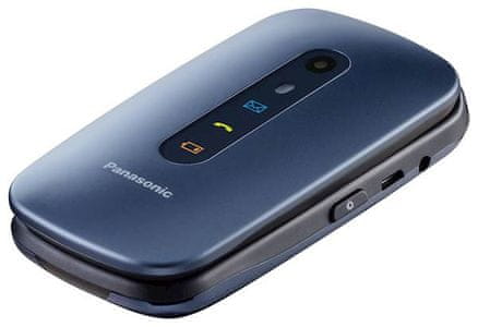 Panasonic, mobilni telefon za starejše, veliki gumbi, tipka za klic v sili, preprosto upravljanje