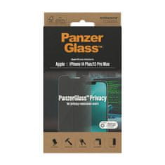 PanzerGlass Privacy zaščitno steklo za iPhone 14/13/13 Pro, antibakterijsko