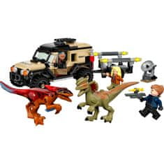 LEGO Jurassic World 76951 Pyroraptor in Dilophosaurus Transport