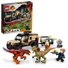 LEGO Jurassic World 76951 Pyroraptor in Dilophosaurus Transport