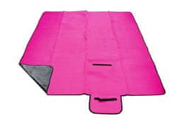 CALTER CALTER STADY odeja za piknik, 170x150 cm, roza