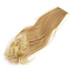 Vipbejba Sintetični čop na trak, skodran, medeno blond z blond konicami F23