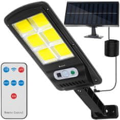 Volino LED solarni reflektor z daljinskim upravljanjem in zunanjim panelom MX Oxis 36W