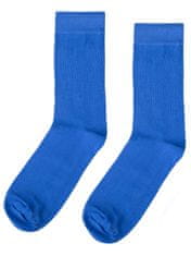 Zapana Moške enobarvne nogavice Wave modra vel. 42-44