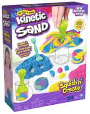Kinetic Sand Kinetični pesek z kalupi za oblikovanje lončkov