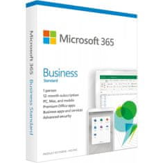 Microsoft 365 Business Standard programska oprema, 1 leto (KLQ-00672)