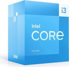 Intel Core i3-13100 procesor, LGA1700, 4 jedrni, do 4,5 GHz (BX8071513100)
