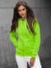 Ženski pulover Lismore s kapuco II neon zelena M