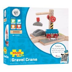 Bigjigs Rail Gravel Crane