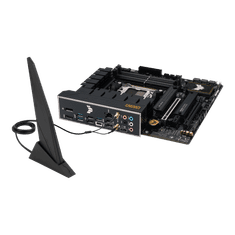 ASUS TUF Gaming B650M-PLUS WiFi osnovna plošča, AM5, microATX, DDR5 (90MB1BF0-M0EAY0)