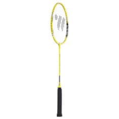WISH 4466 Komplet loparjev za badminton rumeni 2 kosa + puščice 3 kosi + mreža + črte želja