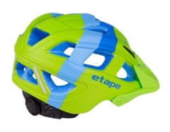 Etape Otroška kolesarska čelada Hero modro-zelena, S-M