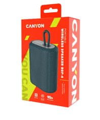 Canyon BSP-4 Bluetooth zvočnik, temno siv (CNE-CBTSP4DG)