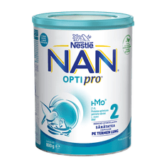 NAN Optipro 2 nadaljevano mleko za dojenčke, 800 g