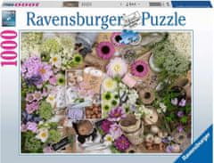 Ravensburger Puzzle Lepa cvetlična ljubezen 1000 kosov