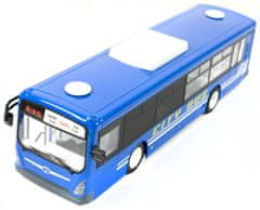 Ikonka Daljinsko vodeni RC avtobus z vrati modre barve