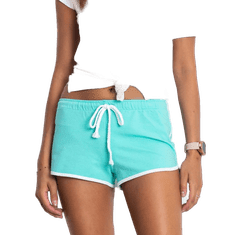 BASIC FEEL GOOD Ženske kratke hlače POLITNESS mint RV-SN-4944.08X_328060 XL