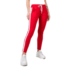 BASIC FEEL GOOD Ženske hlače LANEY rdeče RV-DR-5407.88_347802 XL