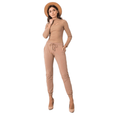 BASIC FEEL GOOD Ženske hlače FASTER rjave barve RV-DR-5040.02X_358310 XS