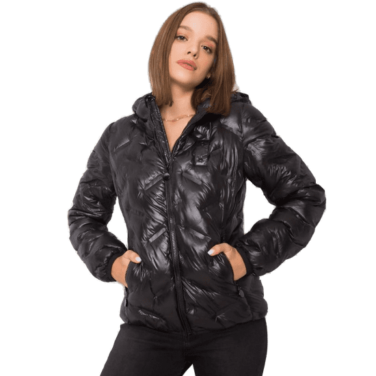 Factoryprice Ženska jakna s kapuco MILANIA črna NM-DE-KR-L-1085.02P_373109