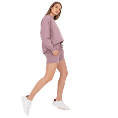 BASIC FEEL GOOD Ženske potne hlače z žepi DALTON roza AP-SN-A-007.67_385904 L