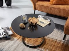 Bruxxi Kavna mizica Bizard, 80 cm, črna