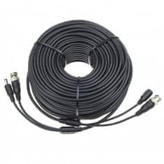 SPYpro 20m kabel za varnostne kamere (črn)