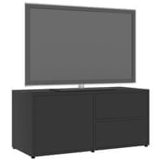 Vidaxl TV omarica siva 80x34x36 cm iverna plošča