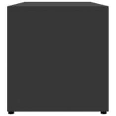 Vidaxl TV omarica siva 80x34x36 cm iverna plošča