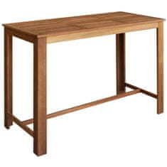 Greatstore Barska miza in stoli 7 kosov trden akacijev les