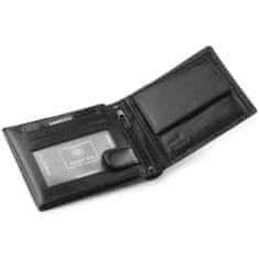 ZAGATTO Moška denarnica z žepom na zadrgo ZG-003-BAR-2
