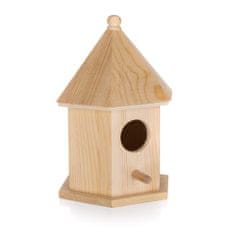 Čisté dřevo Ptičja hišica CleanWood - 12,5 x 10,5 x 17,7 cm