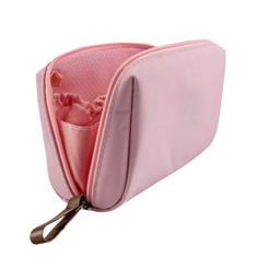 Northix Kompaktna torbica za ličenje, roza 