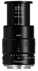 TTArtisan APS-C MF 40mm F/2,8 makro objektiv za Nikon Z