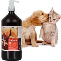 VIVANI Lososovo olje za pse in mačke 1000 ml