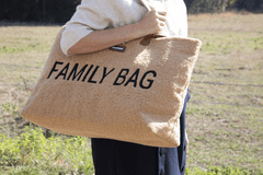 Childhome Potovalna torba Family Bag Teddy bež