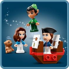 LEGO Disney 43220 Peter Pan in Wendy in njuna knjiga dogodivščin