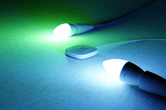 TESLA TechToy ZigBee pametna žarnica, RGB, 6 W, E14, 3 kosi